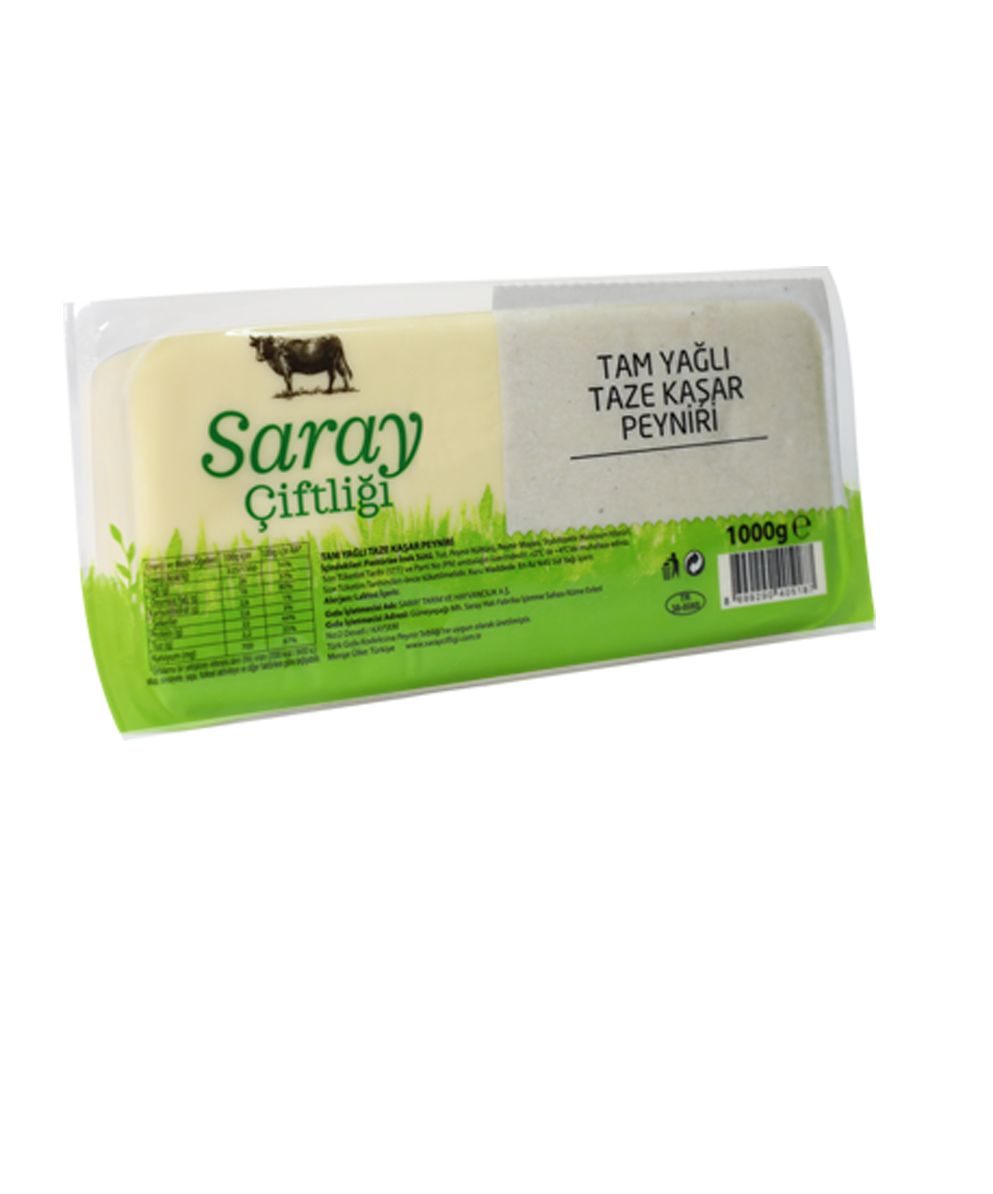 Tam Yağlı Kaşar Peyniri 1000 gr