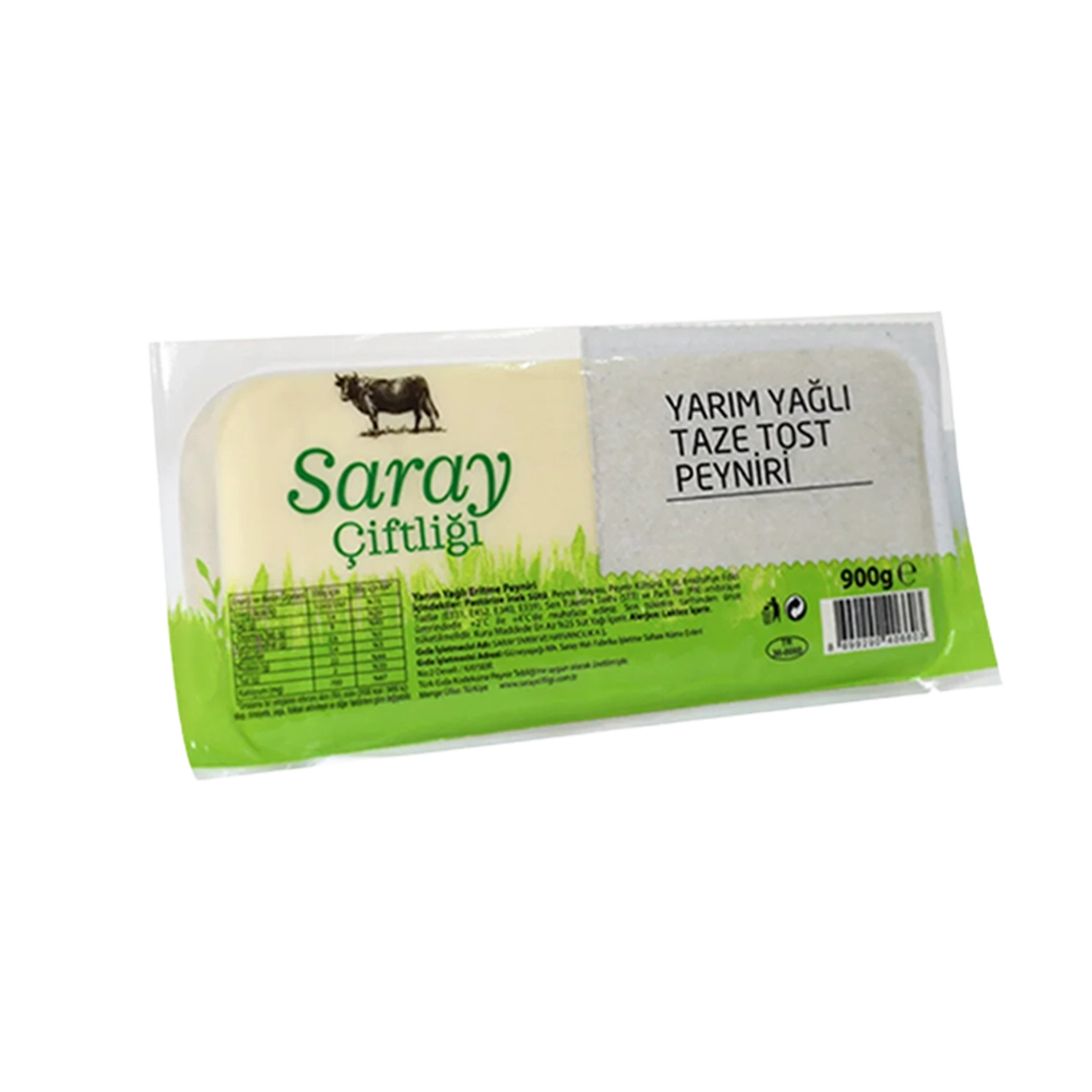 Yarım Yağlı Taze Tost Peyniri 900 gr